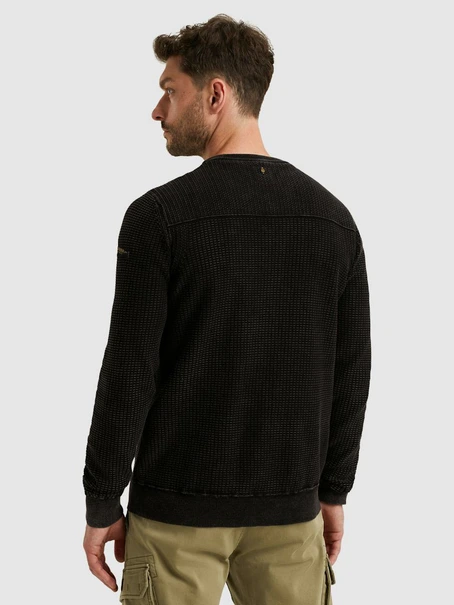PME Legend R-neck cotton garment dye stone wa