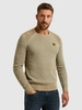 PME Legend R-neck cotton rib melee knit