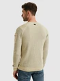 PME Legend R-neck cotton rib melee knit