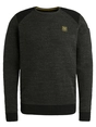 PME Legend R-neck cotton rib melee knit