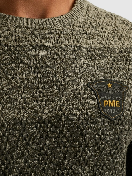 PME Legend R-neck gradient knit
