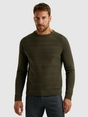 PME Legend R-neck knit sweat combination