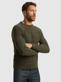 PME Legend R-neck knit sweat combination