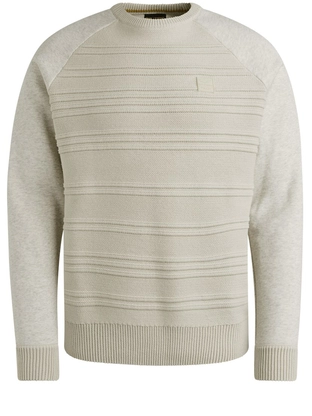 PME Legend R-neck knit sweat combination