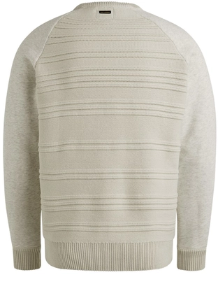 PME Legend R-neck knit sweat combination