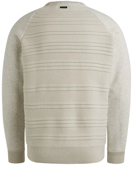 PME Legend R-neck knit sweat combination