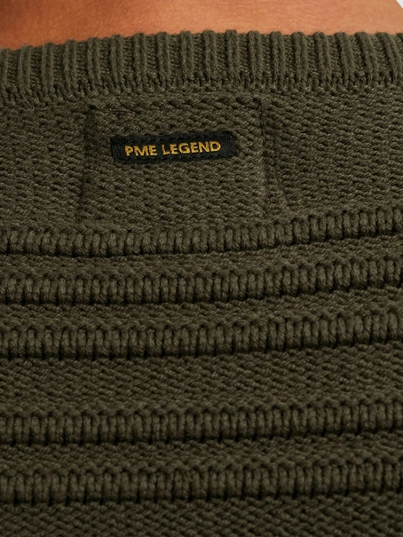 PME Legend R-neck knit sweat combination