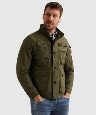 PME Legend Semi long jacket CARGOYET - Slubbe