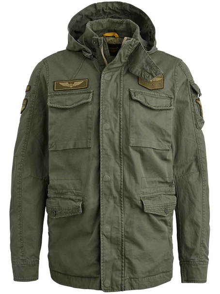 PME Legend Semi long jacket CRAFTLER Cotton T