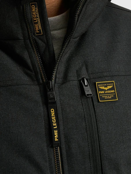 PME Legend Semi long jacket STRATOR Melange T