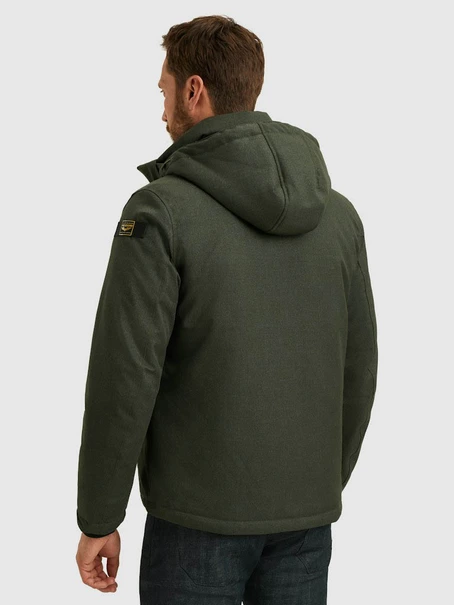 PME Legend Semi long jacket STRATOR Melange T