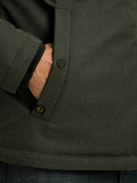PME Legend Semi long jacket STRATOR Melange T