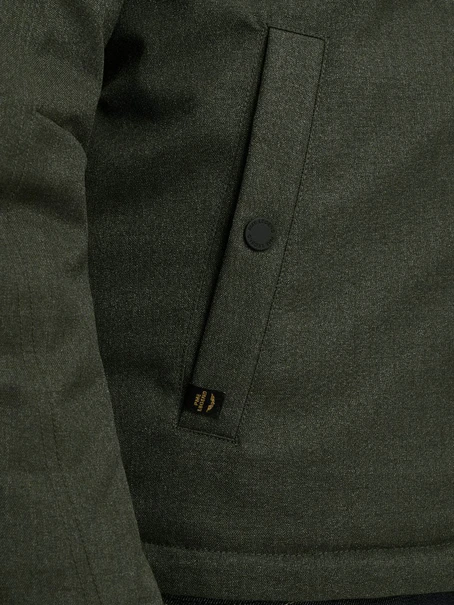 PME Legend Semi long jacket STRATOR Melange T