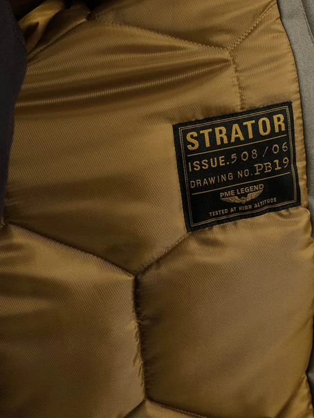PME Legend Semi long jacket STRATOR Melange T