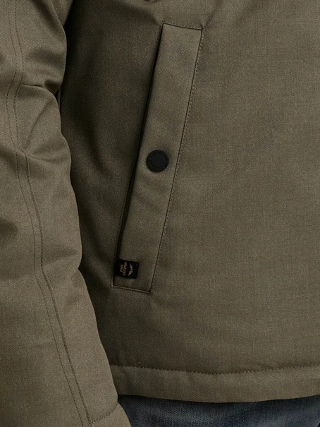 PME Legend Semi long jacket STRATOR Melange T