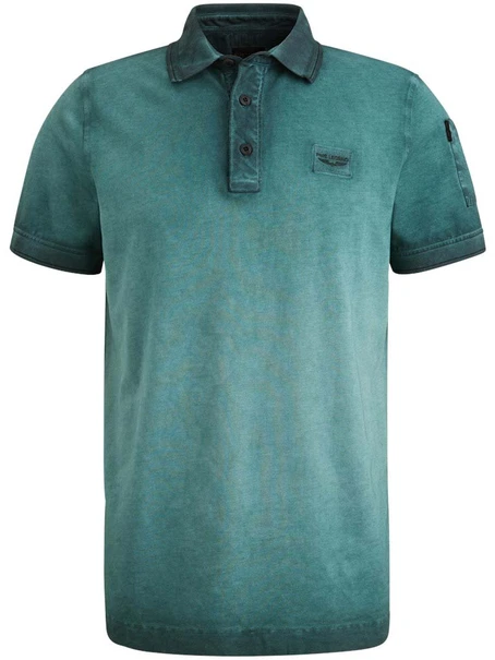 PME Legend Short sleeve polo cold dye pique