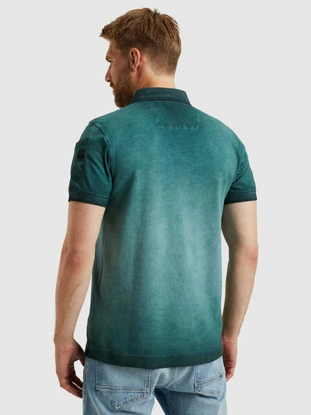PME Legend Short sleeve polo cold dye pique