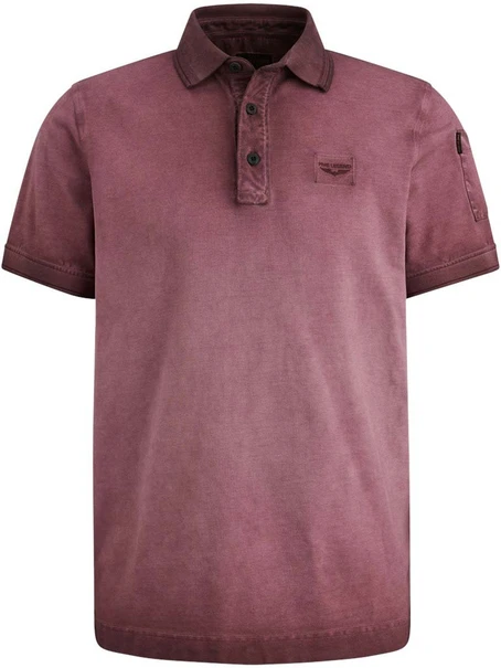 PME Legend Short sleeve polo cold dye pique