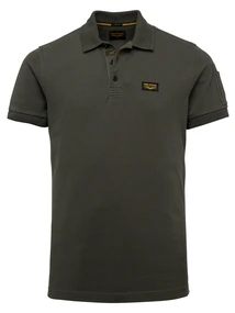 PME Legend Short sleeve polo cotton elastan p