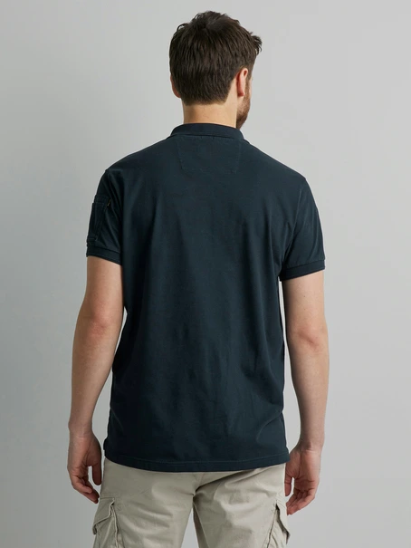 PME Legend Short sleeve polo cotton elastan p