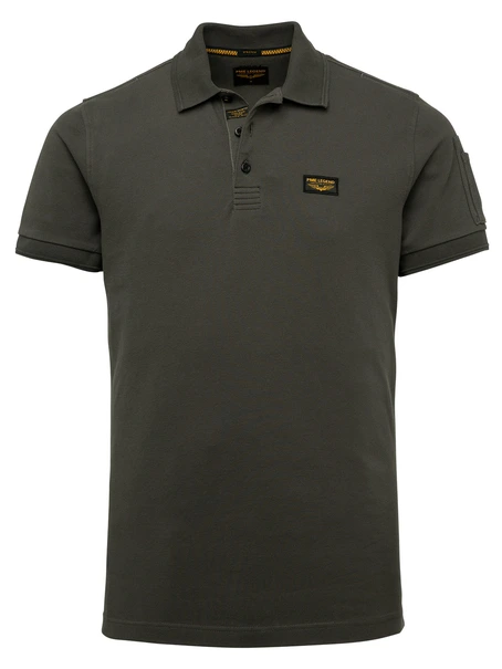 PME Legend Short sleeve polo cotton elastan p