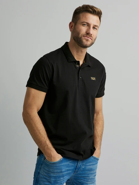 PME Legend Short sleeve polo cotton elastan p