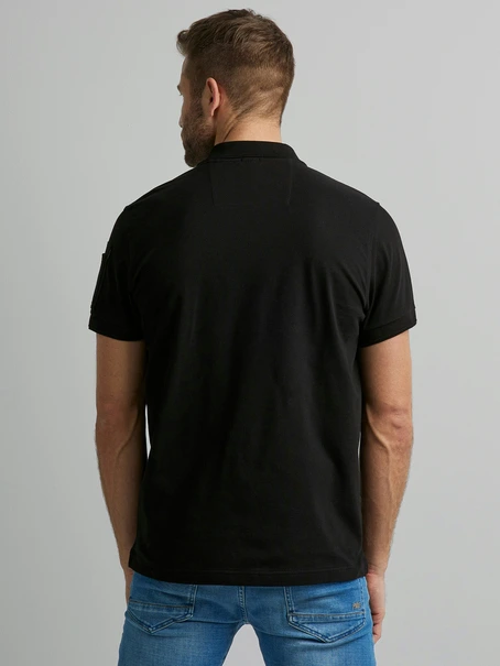 PME Legend Short sleeve polo cotton elastan p