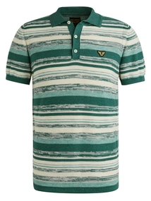 PME Legend Short sleeve polo cotton slub grad