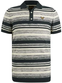 PME Legend Short sleeve polo cotton slub grad