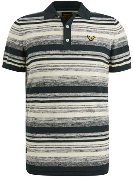 PME Legend Short sleeve polo cotton slub grad