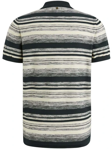 PME Legend Short sleeve polo cotton slub grad