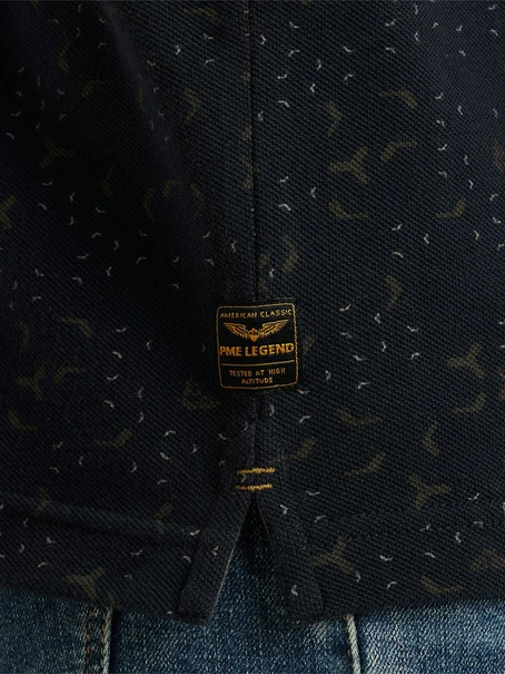 PME Legend Short sleeve polo fine pique all o