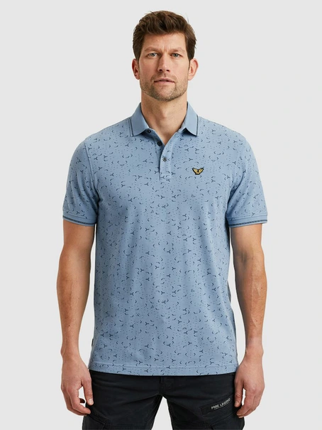 PME Legend Short sleeve polo fine pique all o
