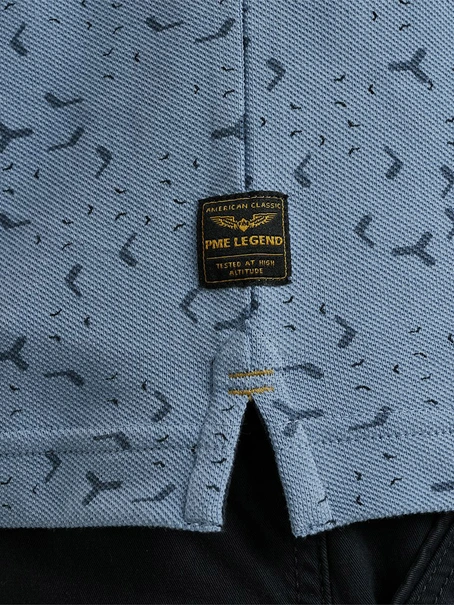 PME Legend Short sleeve polo fine pique all o