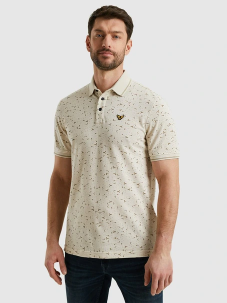 PME Legend Short sleeve polo fine pique all o
