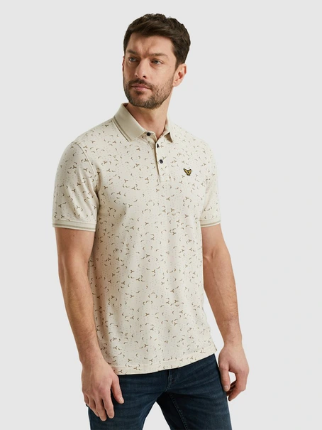 PME Legend Short sleeve polo fine pique all o