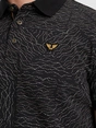 PME Legend Short sleeve polo fine pique aop
