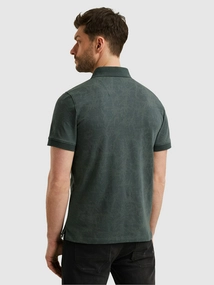 PME Legend Short sleeve polo fine pique aop