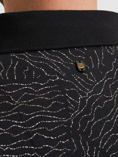PME Legend Short sleeve polo fine pique aop