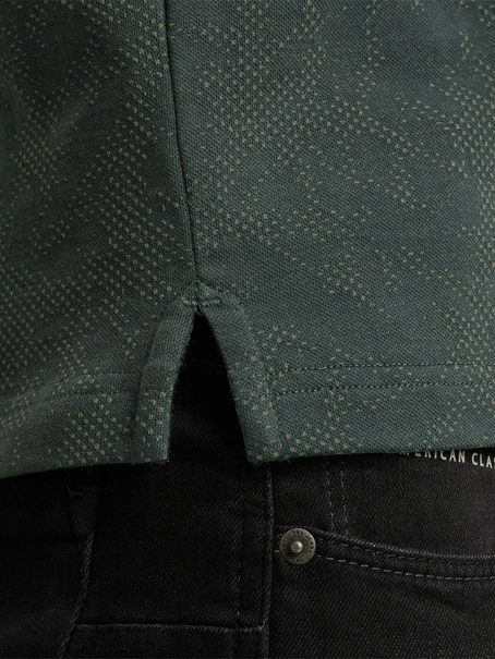 PME Legend Short sleeve polo fine pique aop