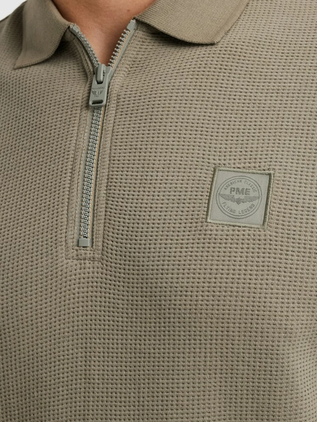 PME Legend Short sleeve polo flatback waffle