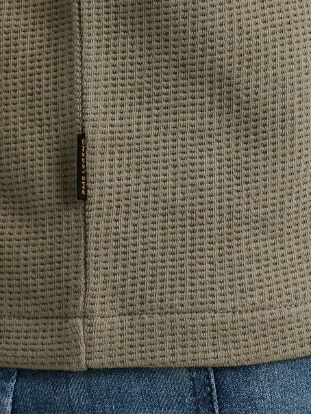PME Legend Short sleeve polo flatback waffle