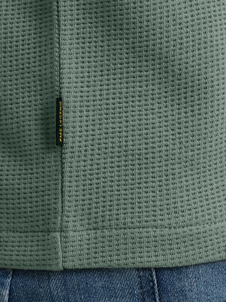 PME Legend Short sleeve polo flatback waffle