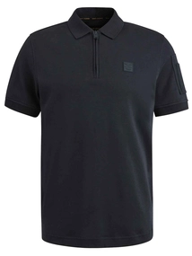 PME Legend Short sleeve polo interlock melang