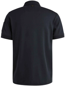 PME Legend Short sleeve polo interlock melang