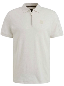 PME Legend Short sleeve polo interlock melang