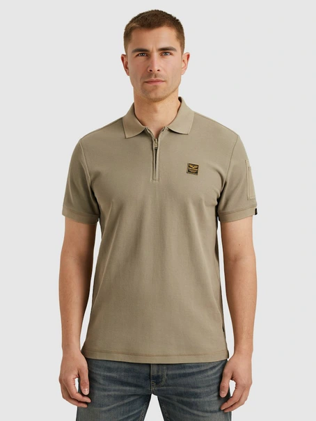 PME Legend Short sleeve polo interlock pique