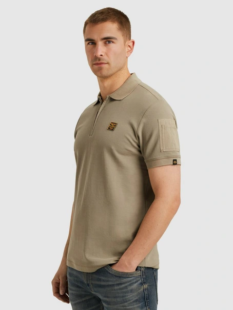 PME Legend Short sleeve polo interlock pique