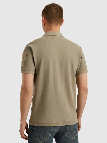 PME Legend Short sleeve polo interlock pique
