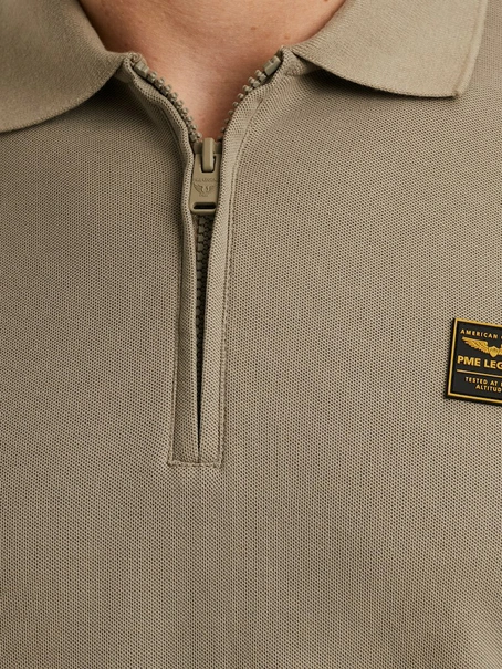 PME Legend Short sleeve polo interlock pique